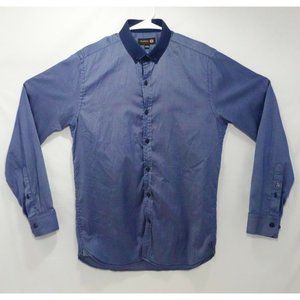 Anthony Of London Men's Long Sleeve Button Down Shirt Size S